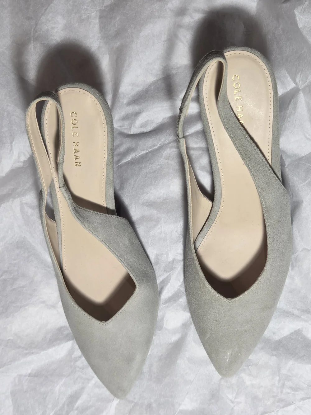 Cole Haan Elnora Slingback Wedge Pumps NWOT